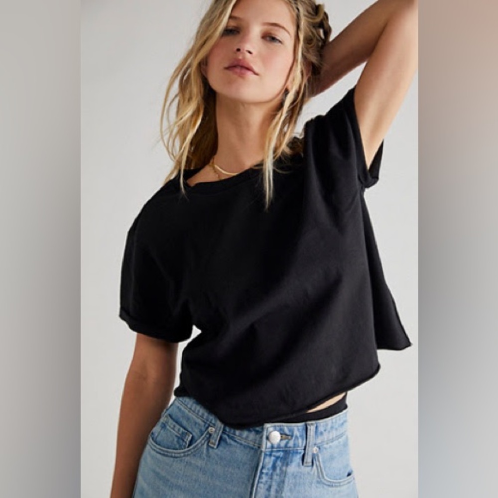 We The Free Perfect Tee in Black